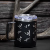 Image 1 of JQ3DESIGNS Insulated Coffee Mug with Lid - 12 oz