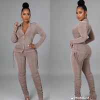 Maggie Mocha Pant Set