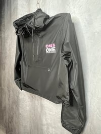 Image 3 of 🌹women’s crop windbreaker - Black