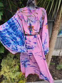 Image 2 of Athena Maxi Skirt /Top Set - waist 40 inches not tied pink-