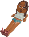 girl incense holder
