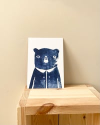 Image 2 of CARTE Mr. Bear blue