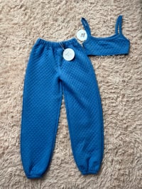 Image 1 of Arabella Blue Top and Pants Set.