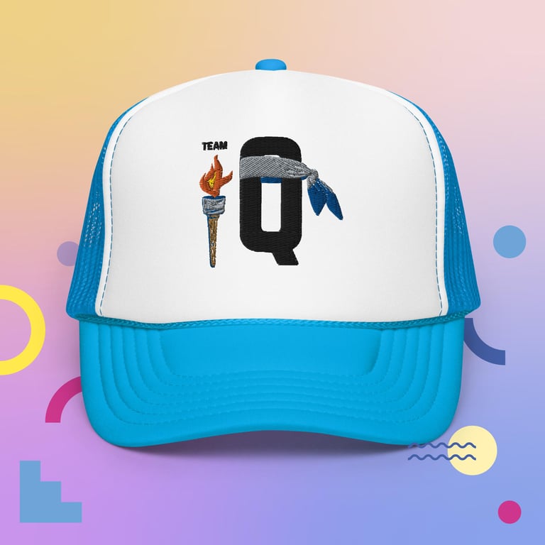 Team Q Torch Foam Trucker Hat Image 3