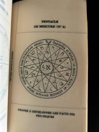 Image 9 of Rituel de magie blanche, talismans et pentacles bénéfiques, B. Manassé, 1957.