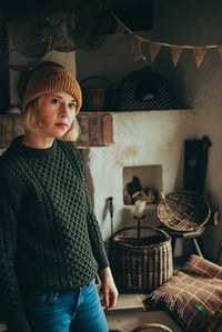 Image 16 of Aran Sweater - Earth Colours - Made in Europe