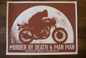Image of Murder By Death & Man Man (Wilmington 2013)