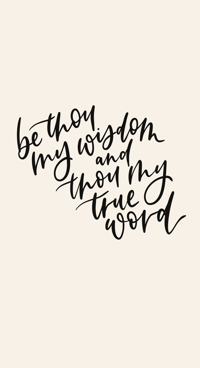 Image 2 of Be Thou my Vision Print