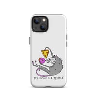 Image 18 of body is a temple Tough Case for iPhone® 
