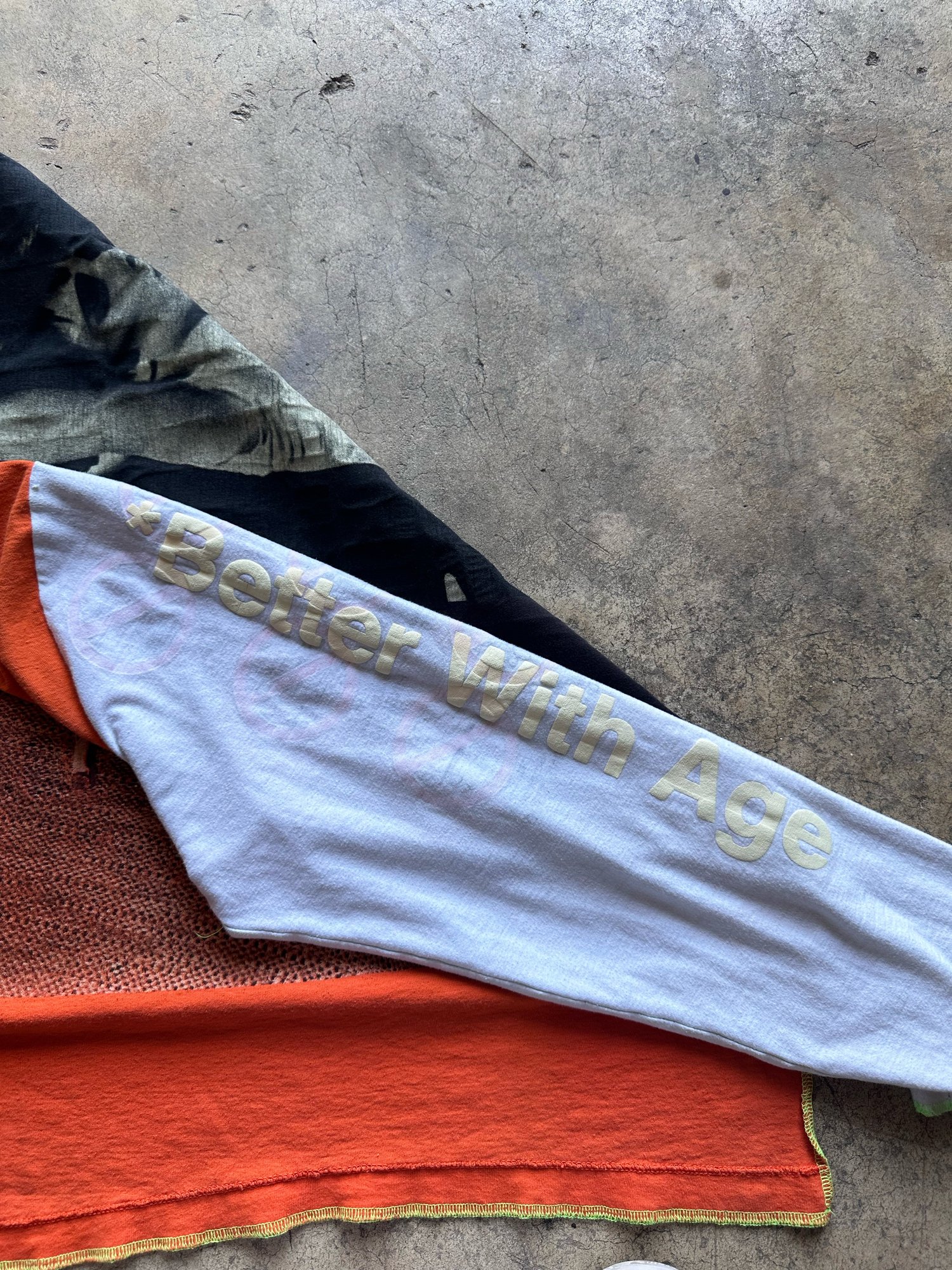 Image of Better With Age Upcycled Drug Longsleeve