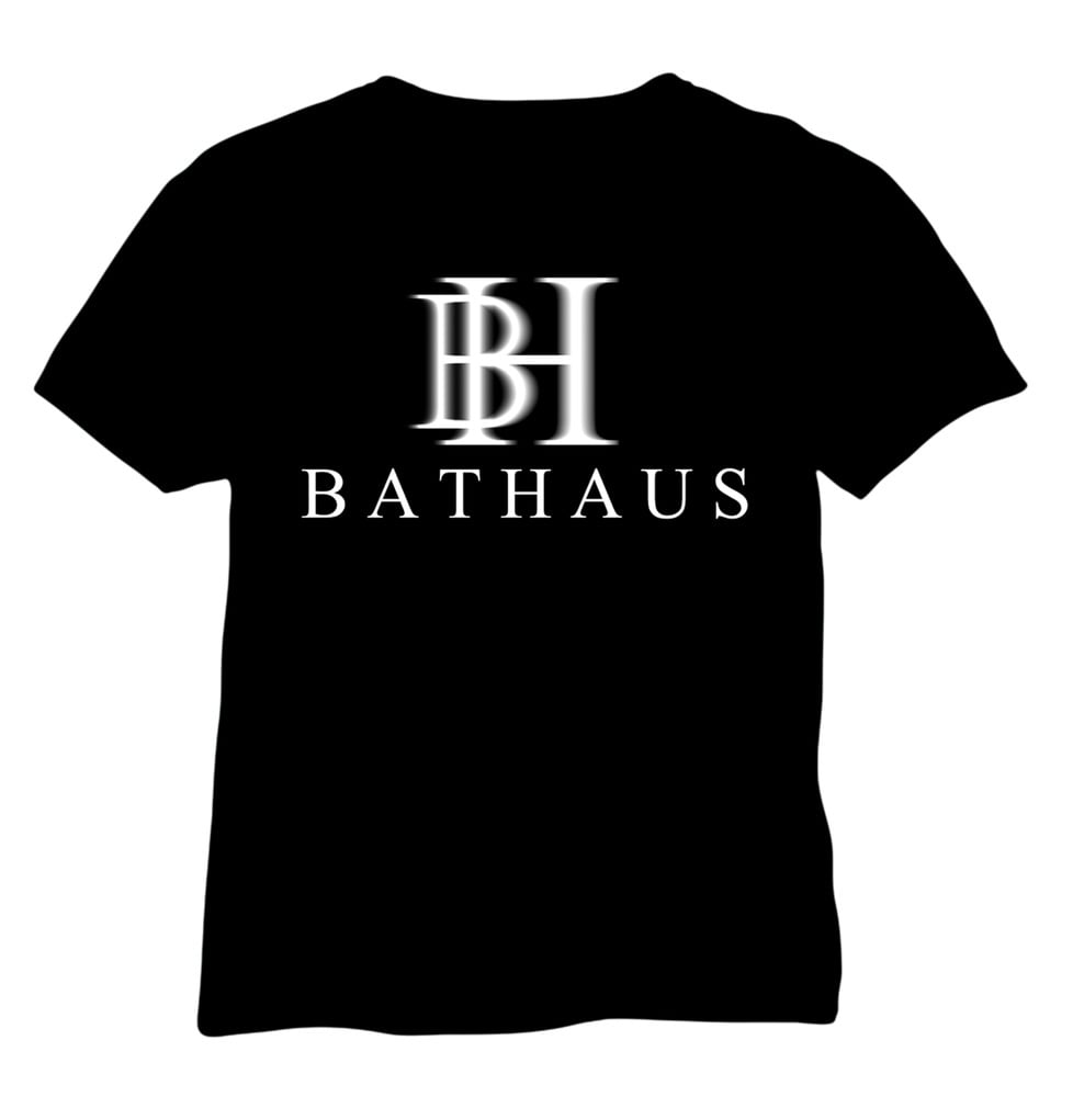 Image of BATHAUS Logo & Text Tee