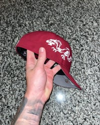 Image 4 of BURGUNDY CHICAGO CUBS CUSTOM FITTED