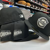 Image 2 of New Era 59Fifty Cubs Sweet Home Black Pewter