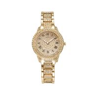 Rhinestone Timeless Watch (Gold)  *pre order*