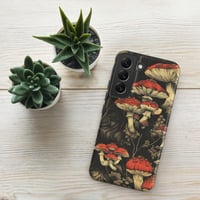 Image 16 of Dark Cottagecore Goth Inspired Vibrant Mushroom Tough case for Samsung®