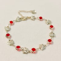 Image 1 of Red Butterfly Bracelet ❤️