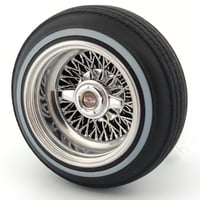 Image 3 of 1:25 13" 72 spoke Z's chrome