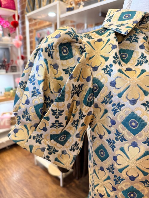 Image of VIVIAN JAQUARD DRESS 