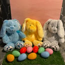 Image 2 of Embroidered Bunnies