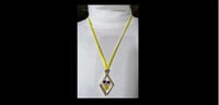 Image 2 of Johnny Jump-up Gold Diamond Pendant