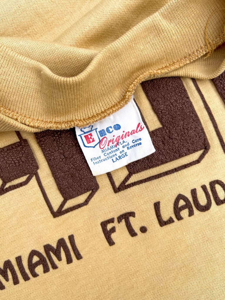 70s Y-100 Miami/Ft. Lauderdale Puff Print (M) Image 3