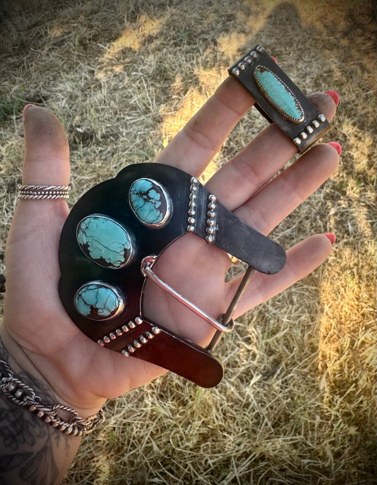 Image of Nevada Mine #8 Buckle & Keeper