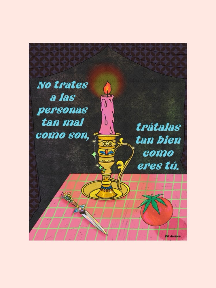 Image of Candle Light 🕯️ Art Print