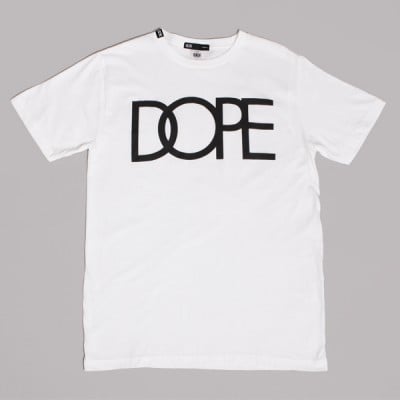 Dope Couture - Classic Logo T-Shirt White / Revolver Indy
