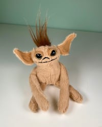 Image 1 of Small Weighted Baby Gremlin Imp - Tan