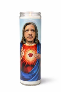 Sacred Heart Candle (White)