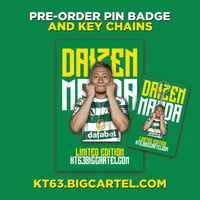 Image 2 of Daizen Maeda Pin Badge + Optional Key Ring IN STOCK