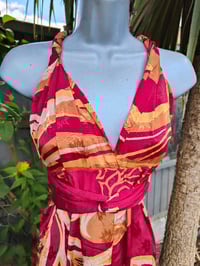 Image 2 of MIA Multi way jumpsuit maroon