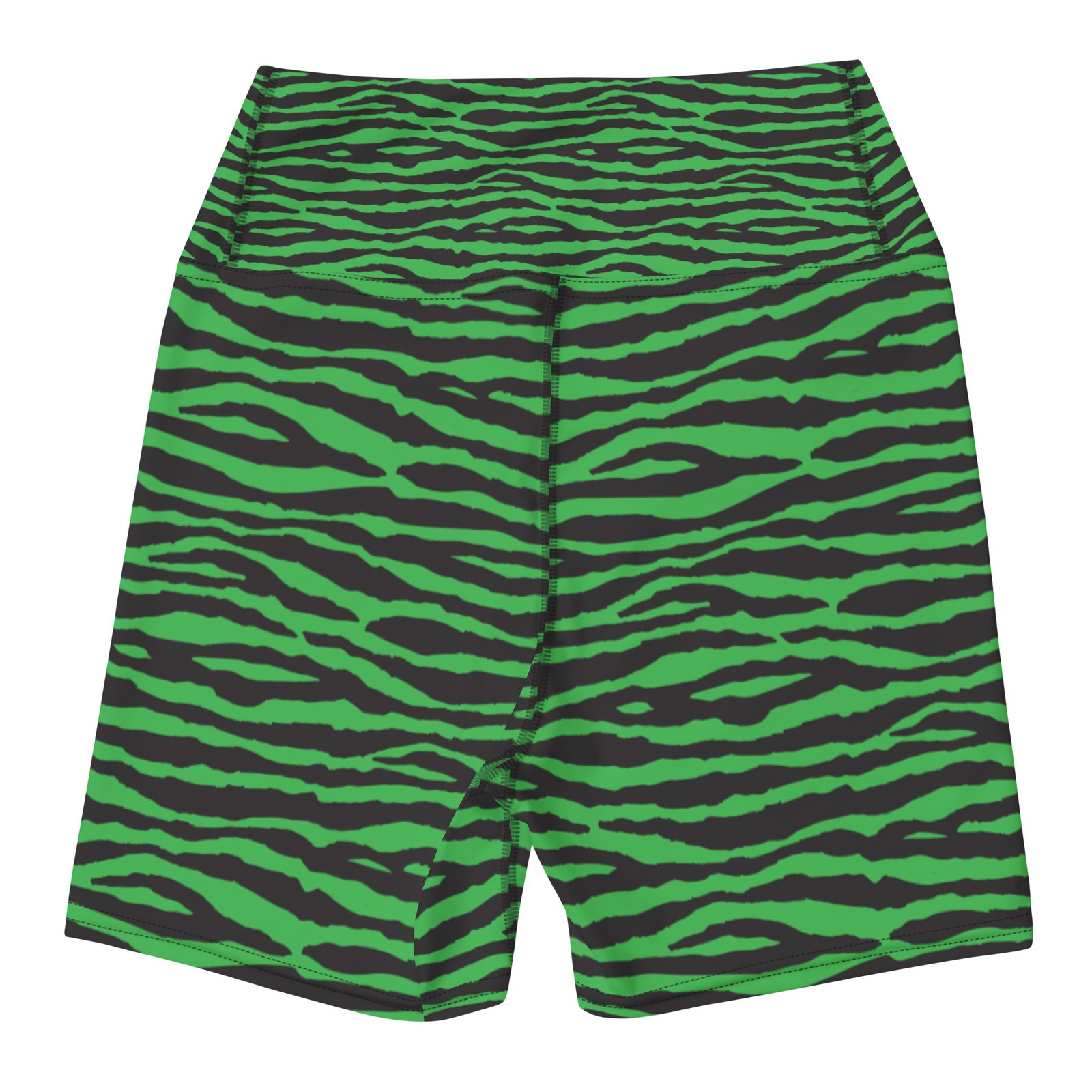 Green 2024 yoga shorts