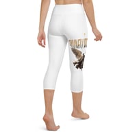 Image 4 of DIVINELY PROTECTED Yoga Capri Leggings
