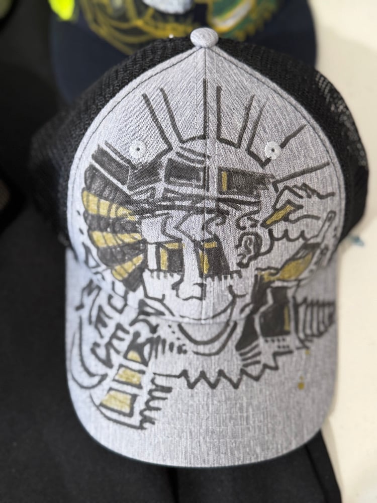 Image of trucker hats/snap backs
