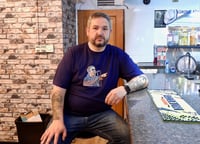 Image 2 of Liam T-Shirt in French Navy 3XL AND 4XL ONLY