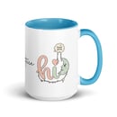 Image 16 of Forever young mug  with Color Inside