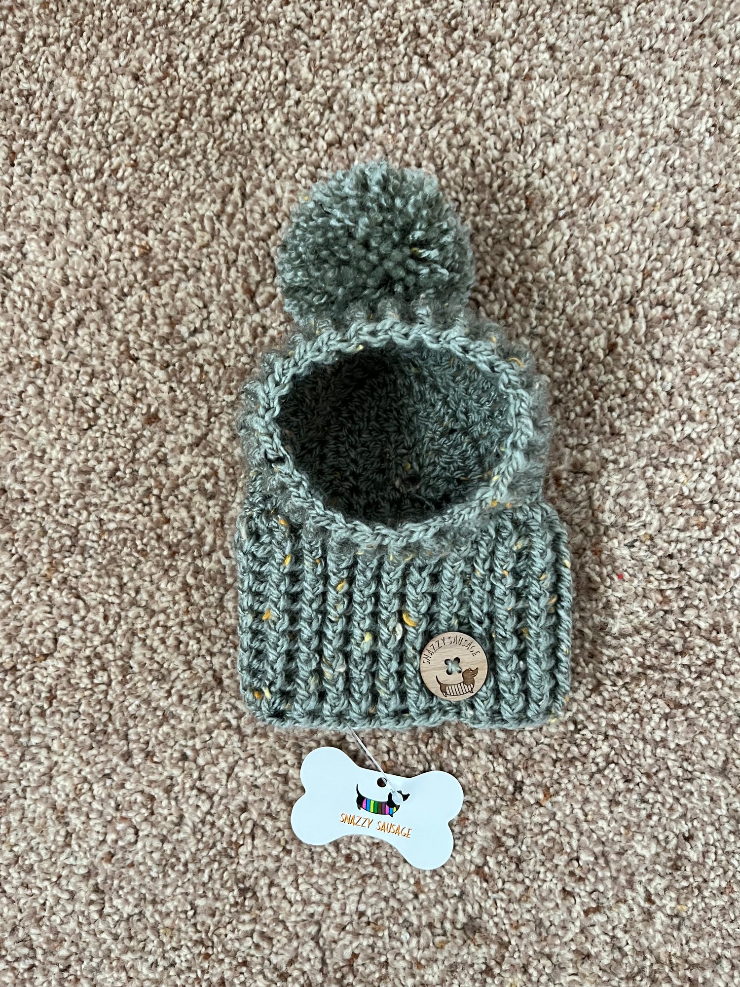 Image of Snazzy Bobble Dachshund Snood