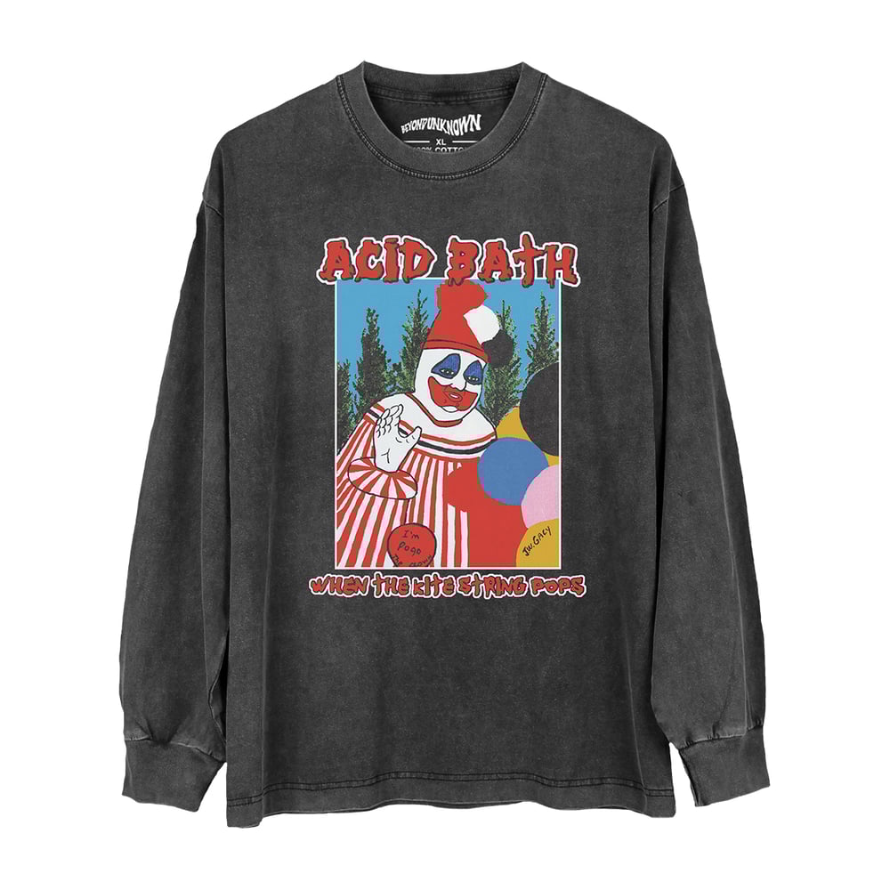 Acid Bath Shirt, Washed Premium T-Shirt – Heavy Metal Unisex Music Tee