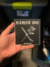 Haunt Me Rose & Switchblade Logo Sticker