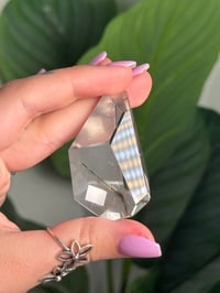 Image 4 of TOURMALINE IN QUARTZ FREEFORM -BRAZIL- G