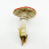 Antique Inspired Mushroom Amanita Muscaria