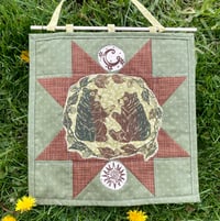 Image 1 of Bears <3 quilted wall hanging