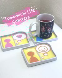 Image 1 of Tomodachi Life Window Coasters ❤️(READ DESCRIPTION)