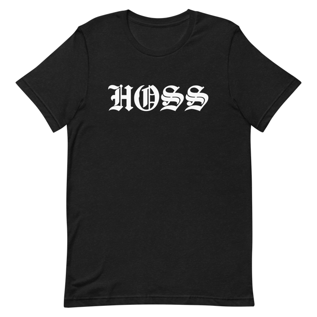 HOSS Blackletter Style T-Shirt