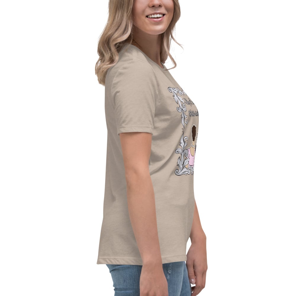 Image of Women's Relaxed T-Shirt dance bridgerton inspired 
