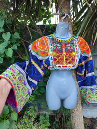 Image 5 of Vintage Fez Crop Tribal Top chest 28-30 Inches 