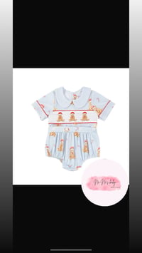 Boys Christmas romper 