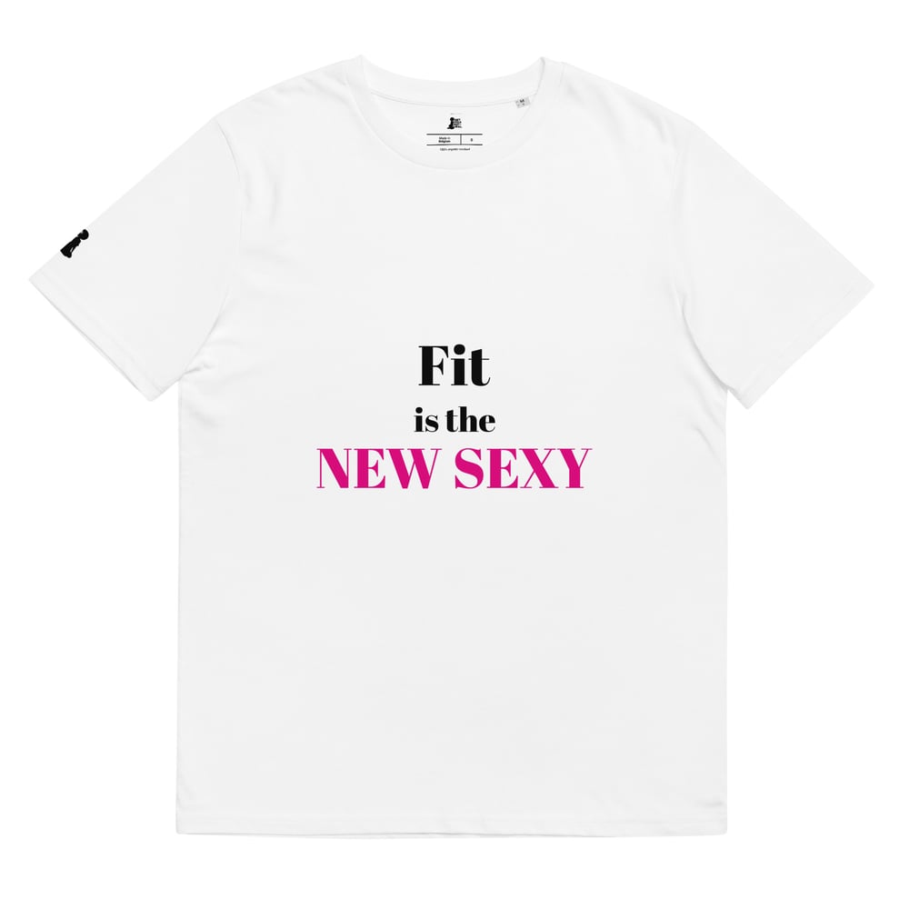 Image of Unisex organic ribbed neck t-shirt Fit