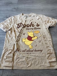 Large Pooh lace destroyed 
